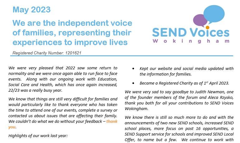 Newsletter & Annual Survey 2023